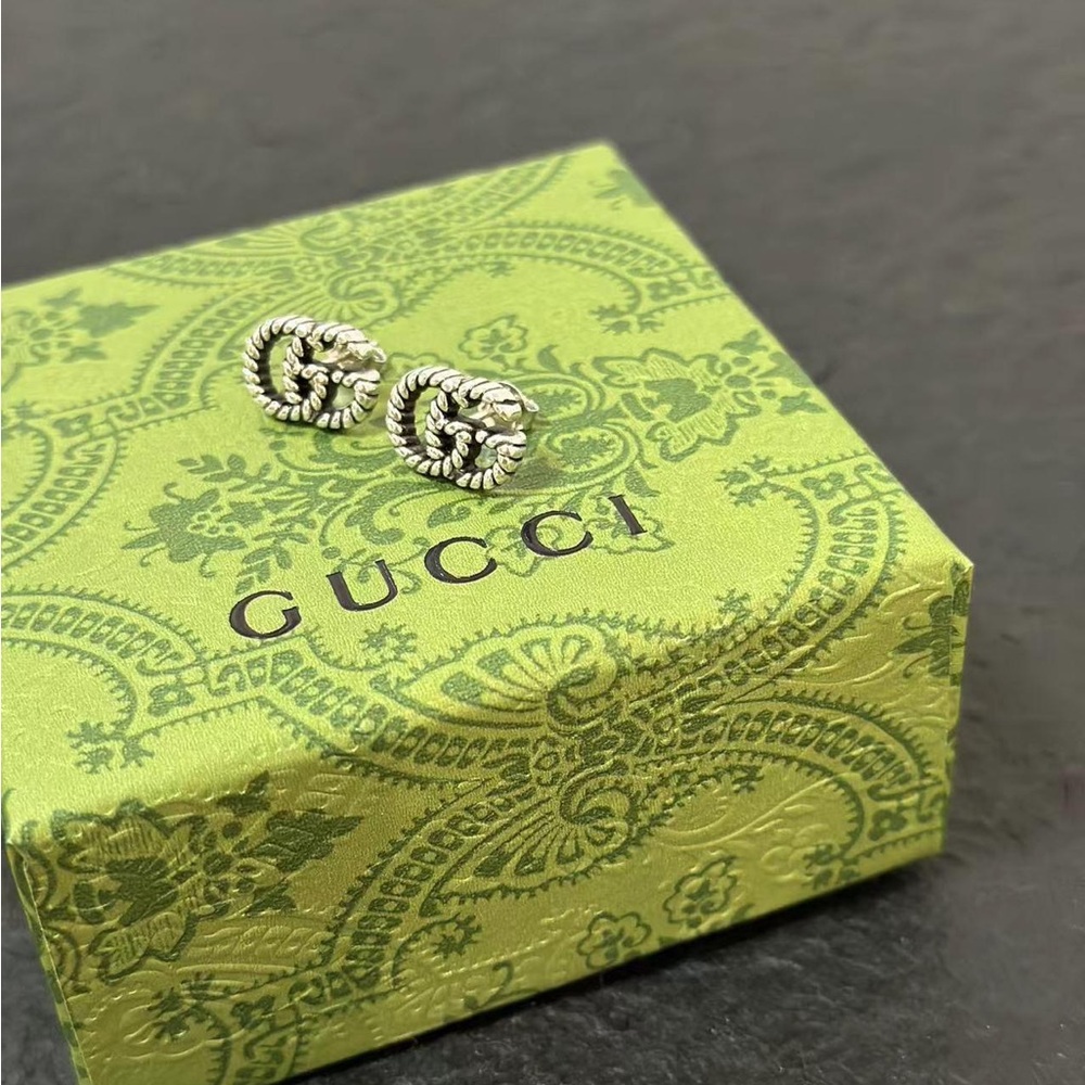 Gucci SV925 GG Marmont Earrings
